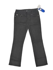 DG2 Diane Gilman SuperStretch Comfort Waist BootCut Jegging Black 393084 Large