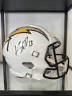 Keenan Allen Signed Los Angeles Chargers Helmet Beckett BAS Authenticated