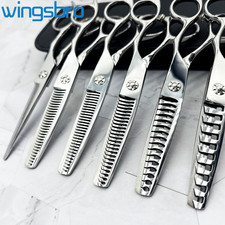 wingsbro Professional 6.7 inches Silver Hair Thinning Scissors for Salon Home