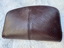 LOUIS VUITTON Epi Portefeuille Coin Purse Zippy Wallet M63442 Mocha Brown