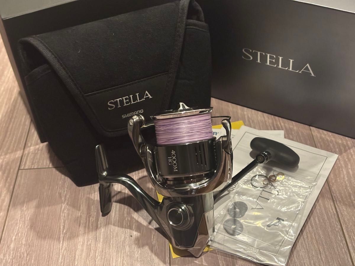 SHIMANO 22 Stella 4000MHG Spinning Reel Saltwater Fishing High 
