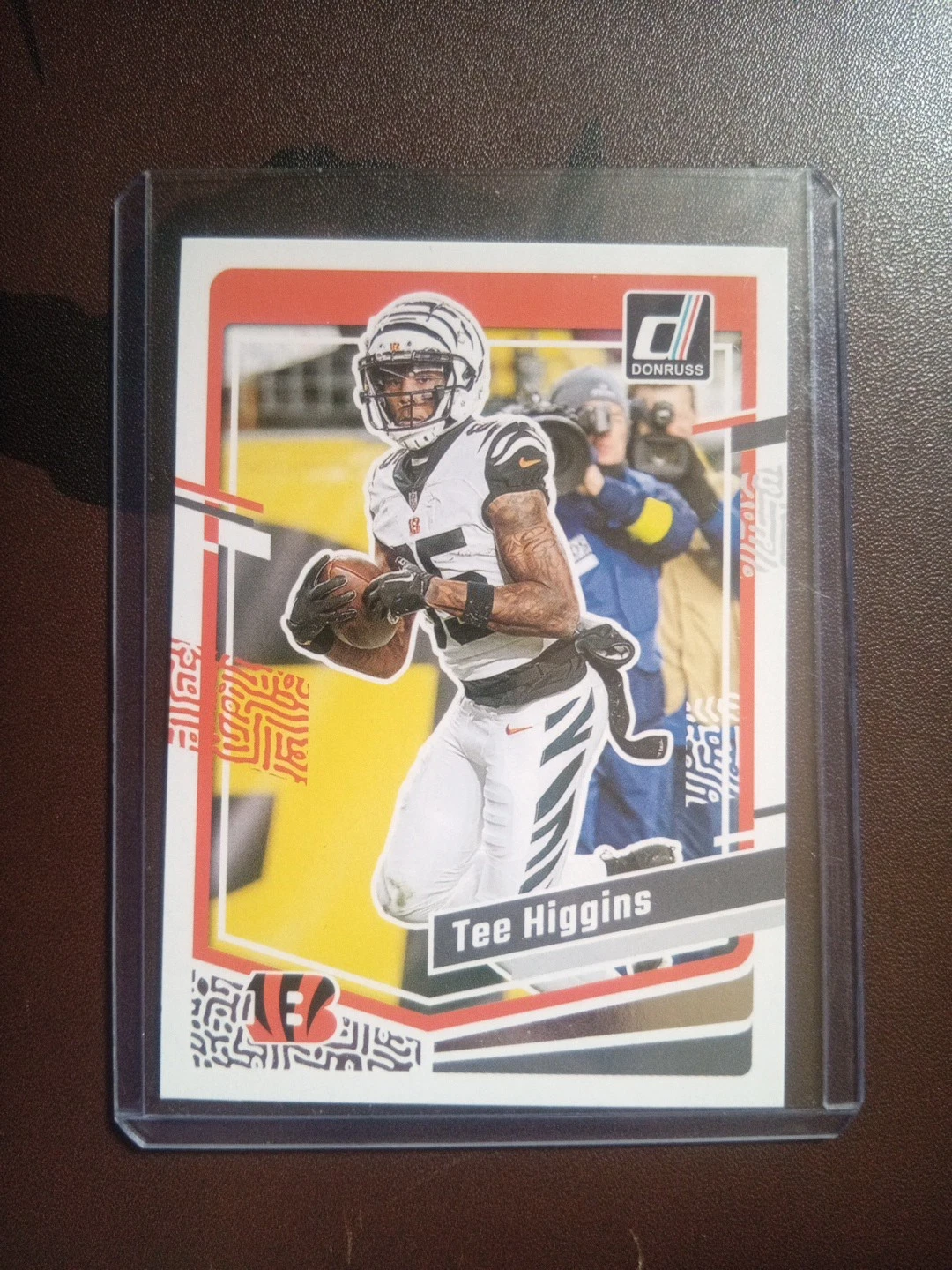 Tee Higgins trading card
