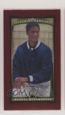 2013 Goodwin Champions Mini Red Foil Magician 3/13 Darryl Strawberry #79 0f4i