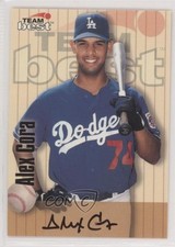 1998 Team Best/Best Signature Series Auto Alex Cora Auto 0a2