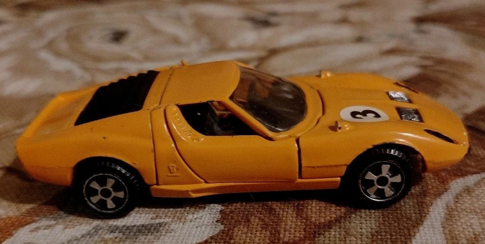 POLITOYS M 1/43 - LAMBORGHINI MIURA P400 - N°552 - Italia Vintage - #80# - Imagen 3 de 4