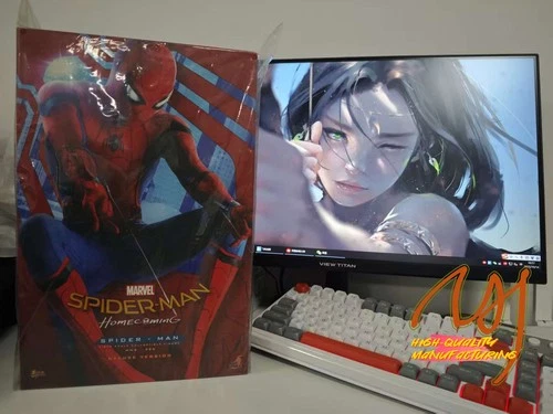 NUEVO Figura Peter Parker Hot Toys MMS 426 Spider-Man Homecoming (versión de lujo)