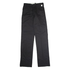 DICKIES Workwear Mens Trousers Black Regular Straight W30 L39