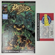 Battle Chasers Prelude #1 VF- Another Universe Gold Variant SIGNED Joe Madureira