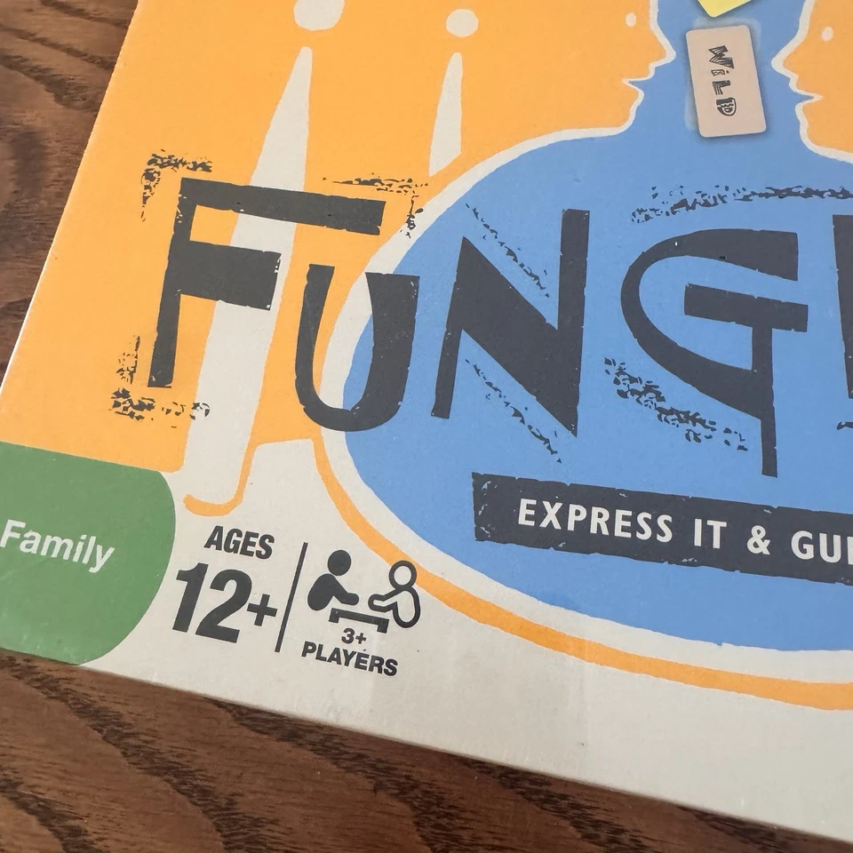 NIB Funglish Board Word Game Family Party Night Adult Ages 12+ Hasbro 2010 PBros - Image 4 of 4