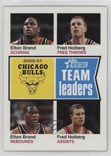 2001-02 Topps Heritage Team Leaders Elton Brand Fred Hoiberg #84 0t2