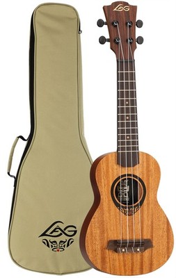 LAG TKU110-S Tiki Sopran Ukulele inkl. Gigbag