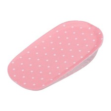 2.5cm Silicone Gel Adhesive Insoles Height Increase Foot Heel Pads Pink