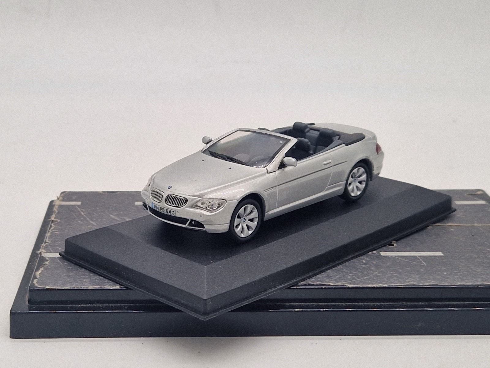 BMW Serie 6 cabriolet aperta - De Agostini - Scala 1/43