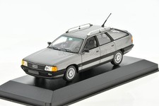 AUDI 100 Avant 2.3E C3 Grey metallic 1989 1/43 MINICHAMPS