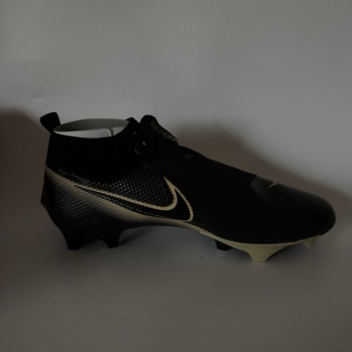 Nike Men 12.5 Vapor Edge Pro 360 Purdue PE Football Cleats Black/Gold CV6345-004 - Picture 8 of 10