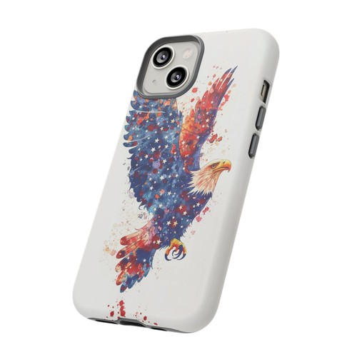 Bald Eagle USA Stars - Phone Ink Case for iPhone, Galaxy, Pixel - Picture 63 of 281