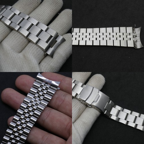 do Seiko SKX007 009 zakrzywiona nierdzewna bransoletka wymiana taśma do oglądania 20mm / 22mm - Zdjęcie 8 z 12