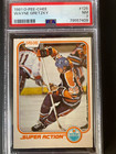 1981-82 OPC O-PEE-CHEE Hockey #125 Wayne Gretzky Super Action PSA 7 NM Oilers