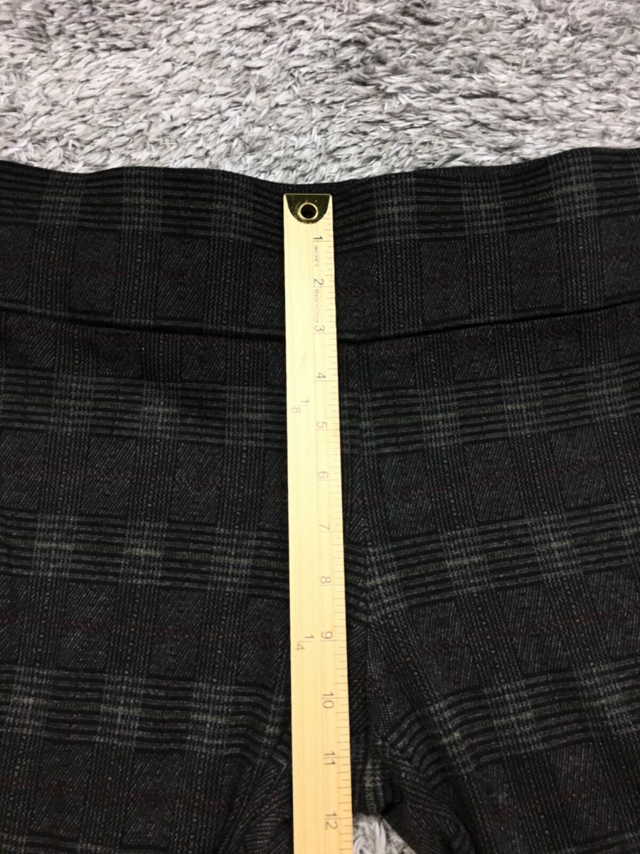 Tahari Leggings Donna Grigio Controllo Pancia - XL - Nuovi Con Etichette