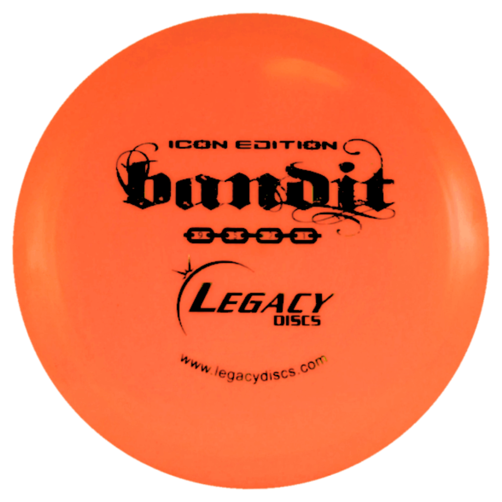 legacy-discs-bandit-icon-plastic-9-speed-straight-flight-disc-golf