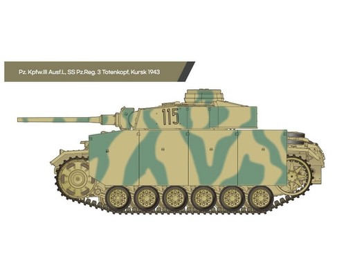 Academy German Panzer III Ausf.L "Battle of Kursk" 1:35 13545 modellismo - Foto 13 di 15