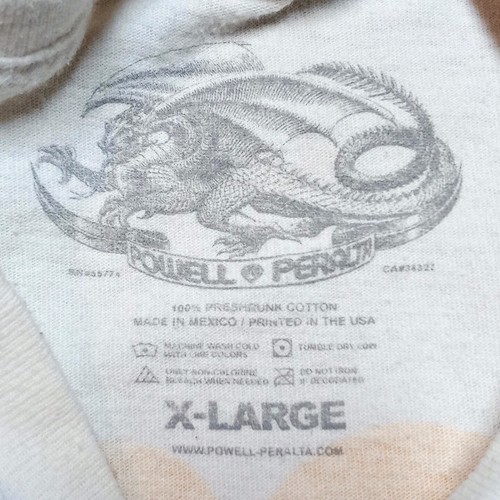 Powell Peralta Skateboarding 2014 Bones Brigade Skeleton T-Shirt Uomo XL - Foto 10 di 12