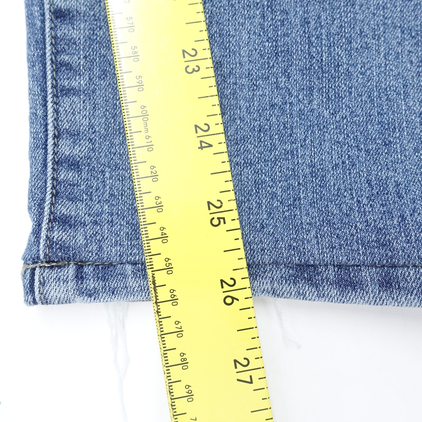 Style&co. Boyfriend Jeans Women's 12 Blue Medium Wash Denim Stretch Zip Fly