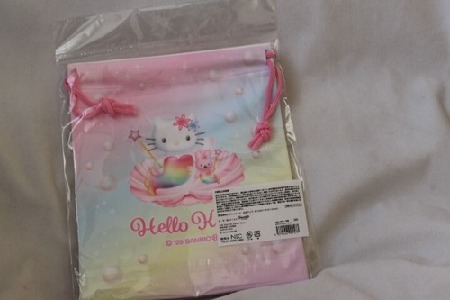 Hello Kitty small drawsting bag new mermaid new - Picture 2 of 2
