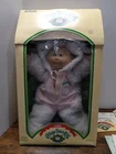 78-82 Cabbage Patch Kids Doll 2 Adoption Certificates Box Bald Blue Eyes Premie