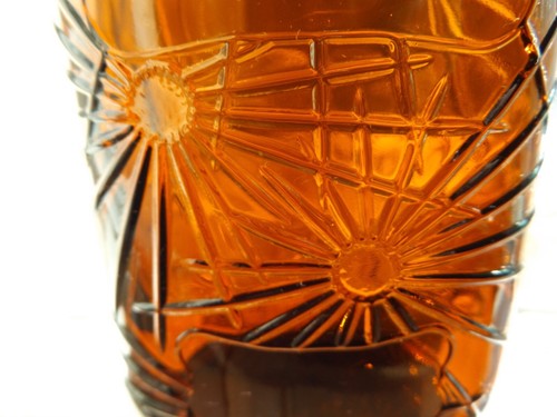 Bernstein Whiskey Flasche mit Kugellöchern konsolidierte Destillerie Made in USA - Bild 2 von 6