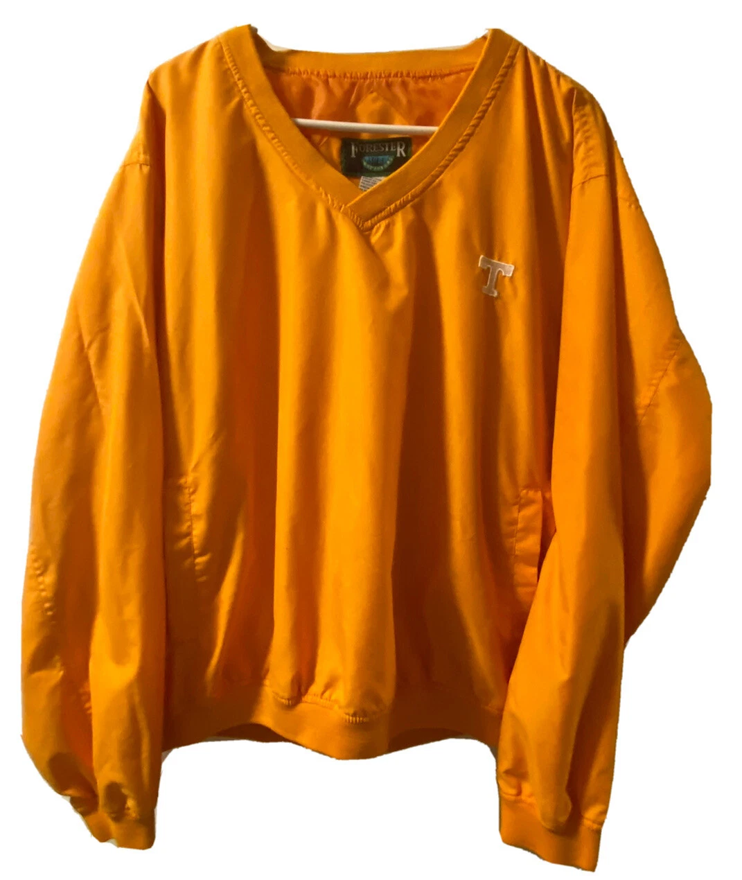 FORESTER Tennessee Volunteers Outerwear Golf Pullover XL Windbreaker EUC ￼