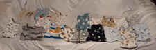 Newborn-9mo Infant Boy Lot of 20 One Piece Romper Carter's Gerber Child of Mine