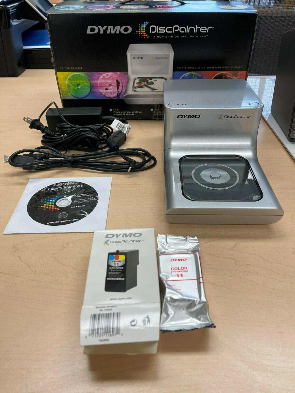 Dymo DiscPainter CD/DVD Inkjet Printer for sale online | eBay