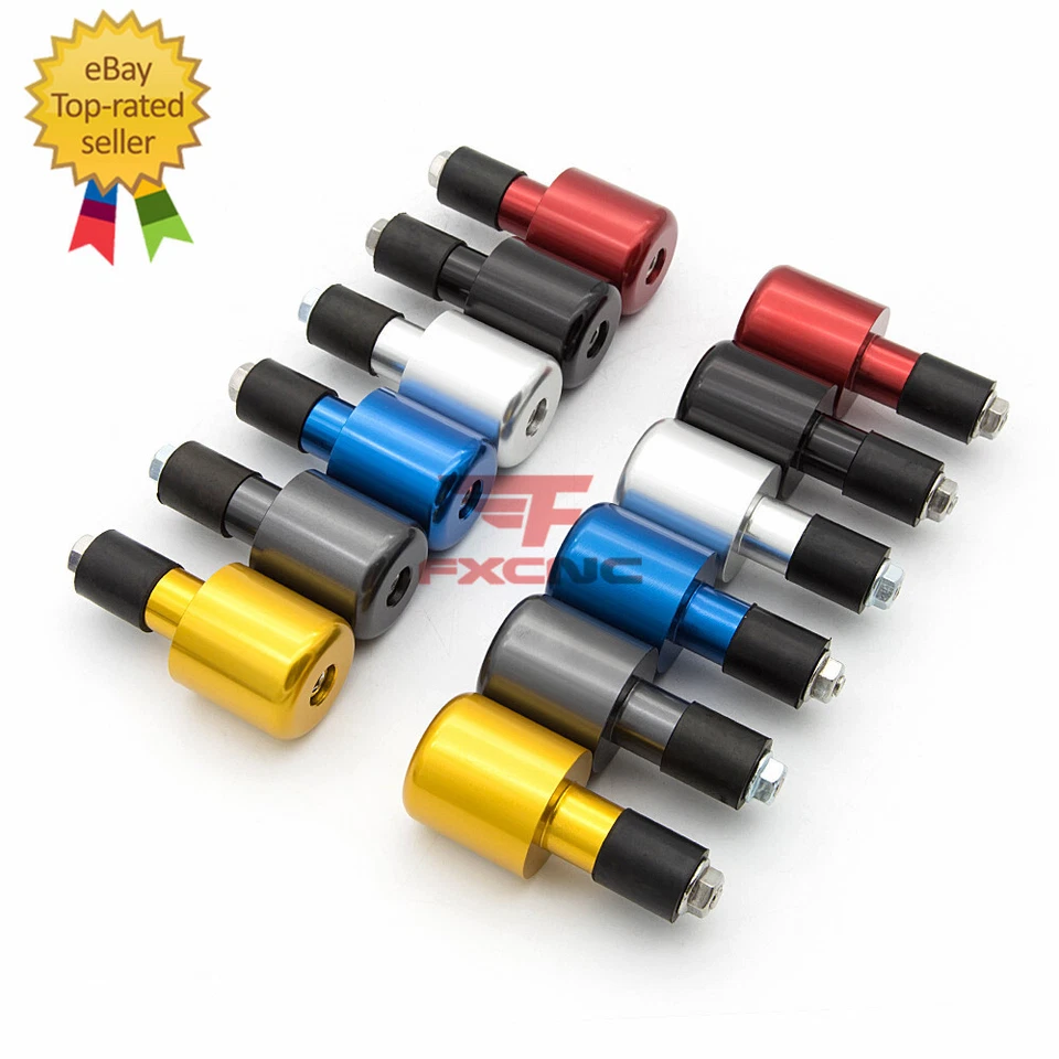 Logotipo parafuso plugue extremidades barra guidão CNC vermelho para Suzuki GSXR600 GSXR750 GSXR1000 - Imagem 3 de 4