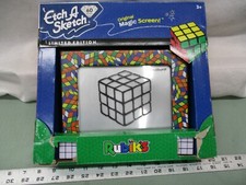 Etch A Sketch Magic Screen Rubix Cube Puzzle Drawing Board 60 Year Anniversary