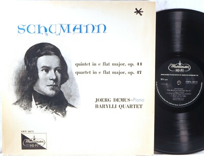WESTMINSTER RARE UK PRESSING Schumann BARYLLI QUARTET DEMUS Quintets XWN-18575