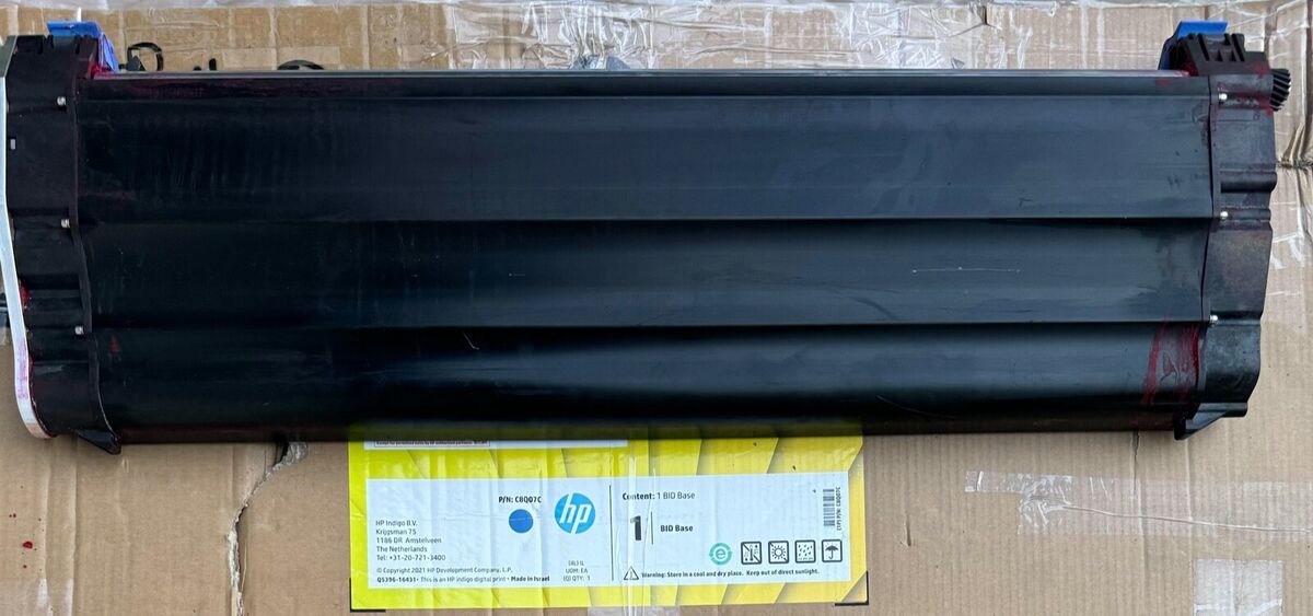 Hp Binary Ink Developer C8Q07C Used Indigo For Parts Not Hp Binary Ink Developer C8Q07C Used Indigo For Parts Not