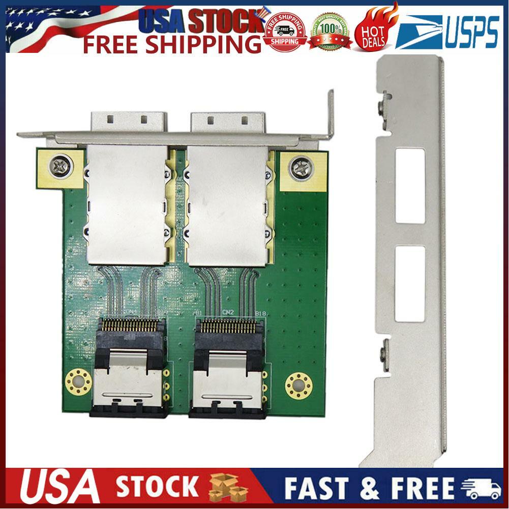2 Ports Mini SAS Internal SFF8087 to Grelly USA