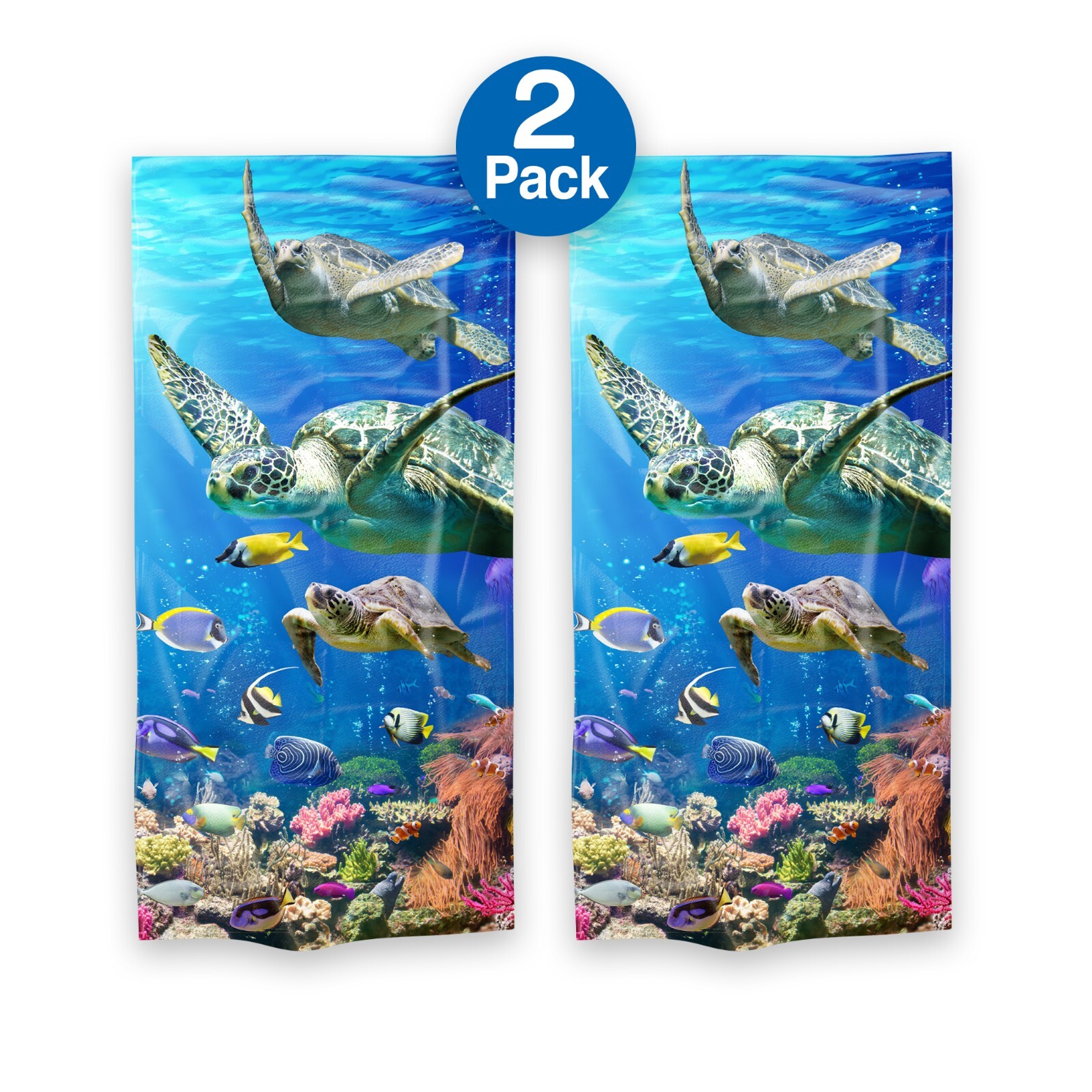 S For Kids, 30"x 60" Pool Towel - 2 Pack