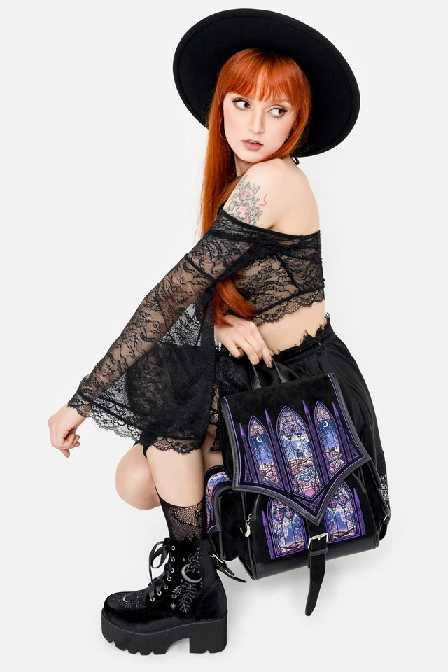 Mochila Restyle Gothic Witchy - Northern Lights - Foto 3 de 4