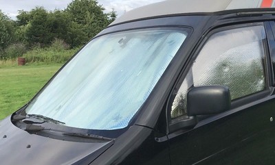 Mazda Bongo Thermoblende Ford Freda silber Fahrzeugrollos Fenster 4 Stück Van