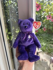 Princess Dianna 1997 Beanie Baby RARE pe Pellets MINT CONDITION