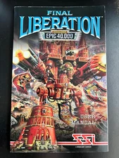 Warhammer Epic 40,000 Final Liberation PC Game Instruction Booklet Manual Only