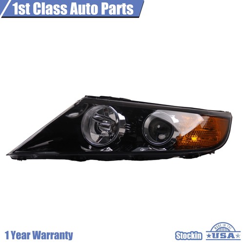 Headlight Assembly For 2011-13 Kia Sorento Left Clear Lens W/O Bulb KI2502143 - Picture 10 of 12