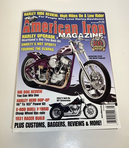 Lot of 3 American Iron Magazine Motorcycle Mixed Magazines Jan May 2009 Dec 2008 - Picture 9 of 14