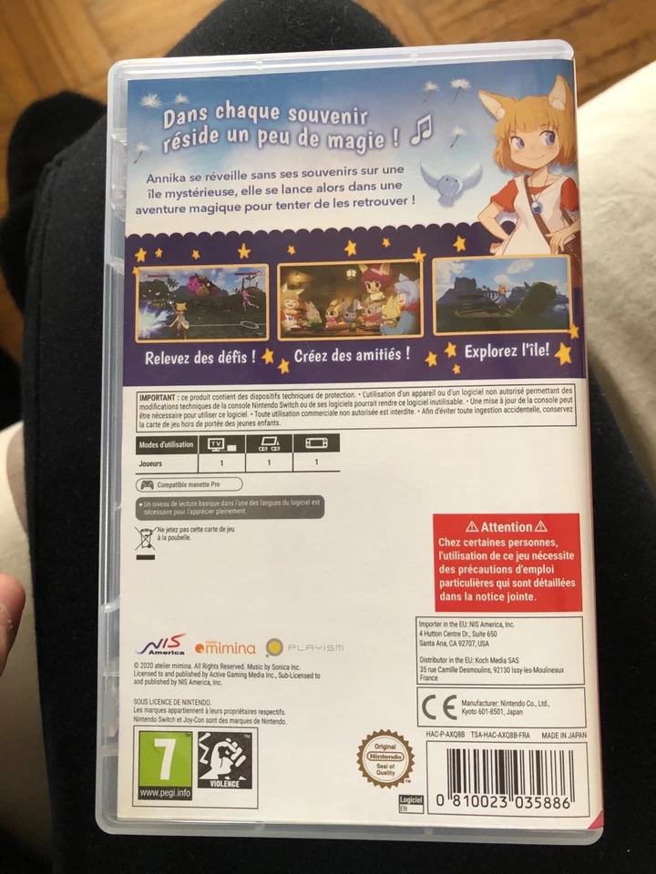 GIRAFFE AND ANNIKA - MUSICAL MAYHEM EDITION SWITCH FR OCCASION (GAME IN ENGLISH), photo 2 sur 2