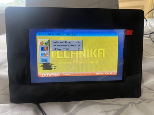 Technika 7” inch Digital Picture Photo Frame - Picture 5 of 6