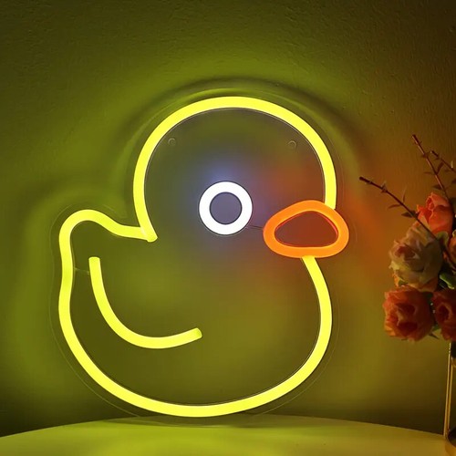 Duck LED Neon Sign-Perfect for birthday parties,coffee shops,salons,restaurants - Picture 3 of 9