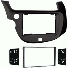 Metra 95-7877B Black Double DIN Stereo Dash Kit for 2009-up Honda Fit Vehicles