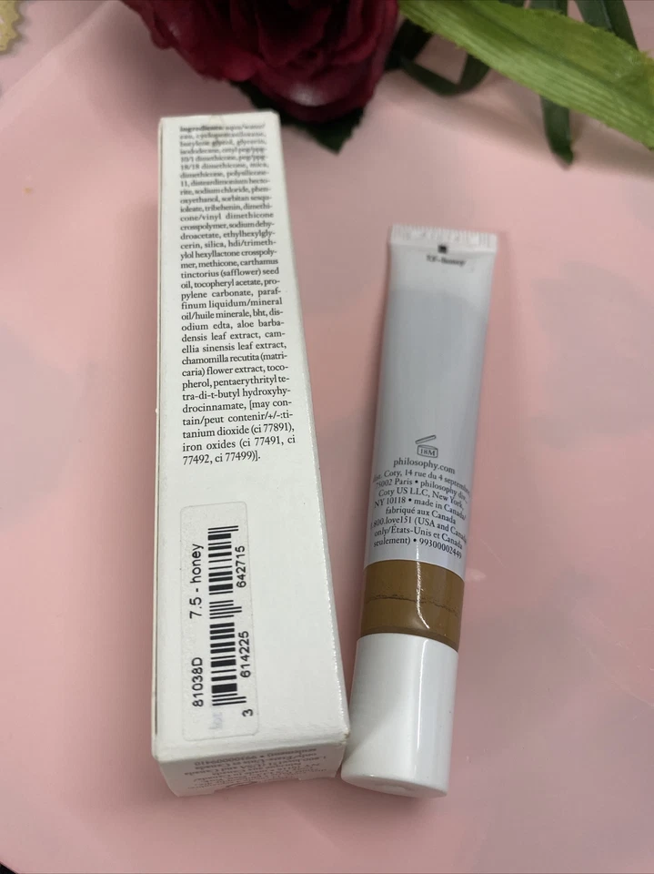 Philosophy ESPERANZA RENOVADA EN UN FRASCO CORRECTOR Completo Cubierta Completa 7.5 MIEL .34 OZ Foto 4 de 4